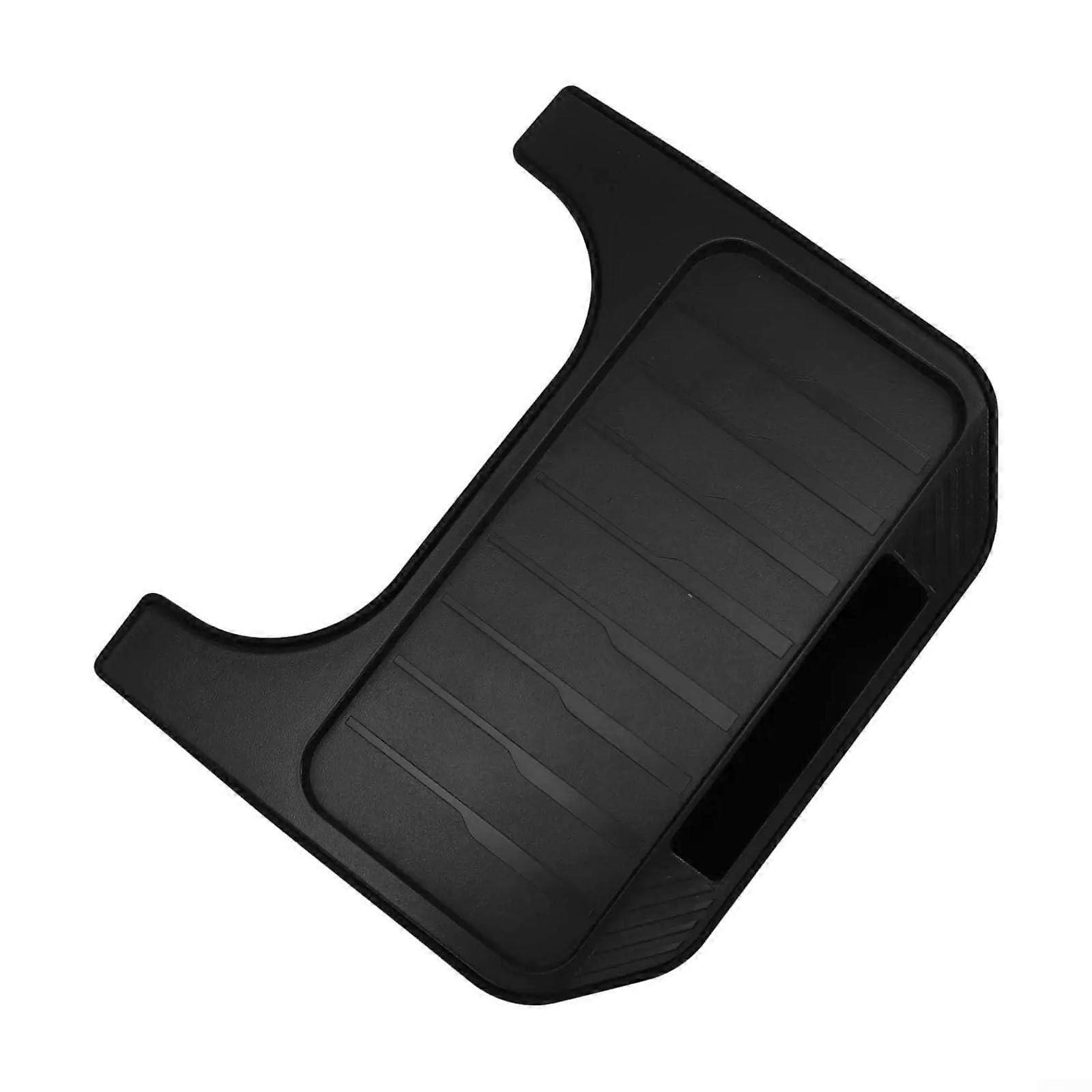 Rear Center Console TPE Storage Box with Tray for Model Y 20212024, Interior Organizer, TPE Material