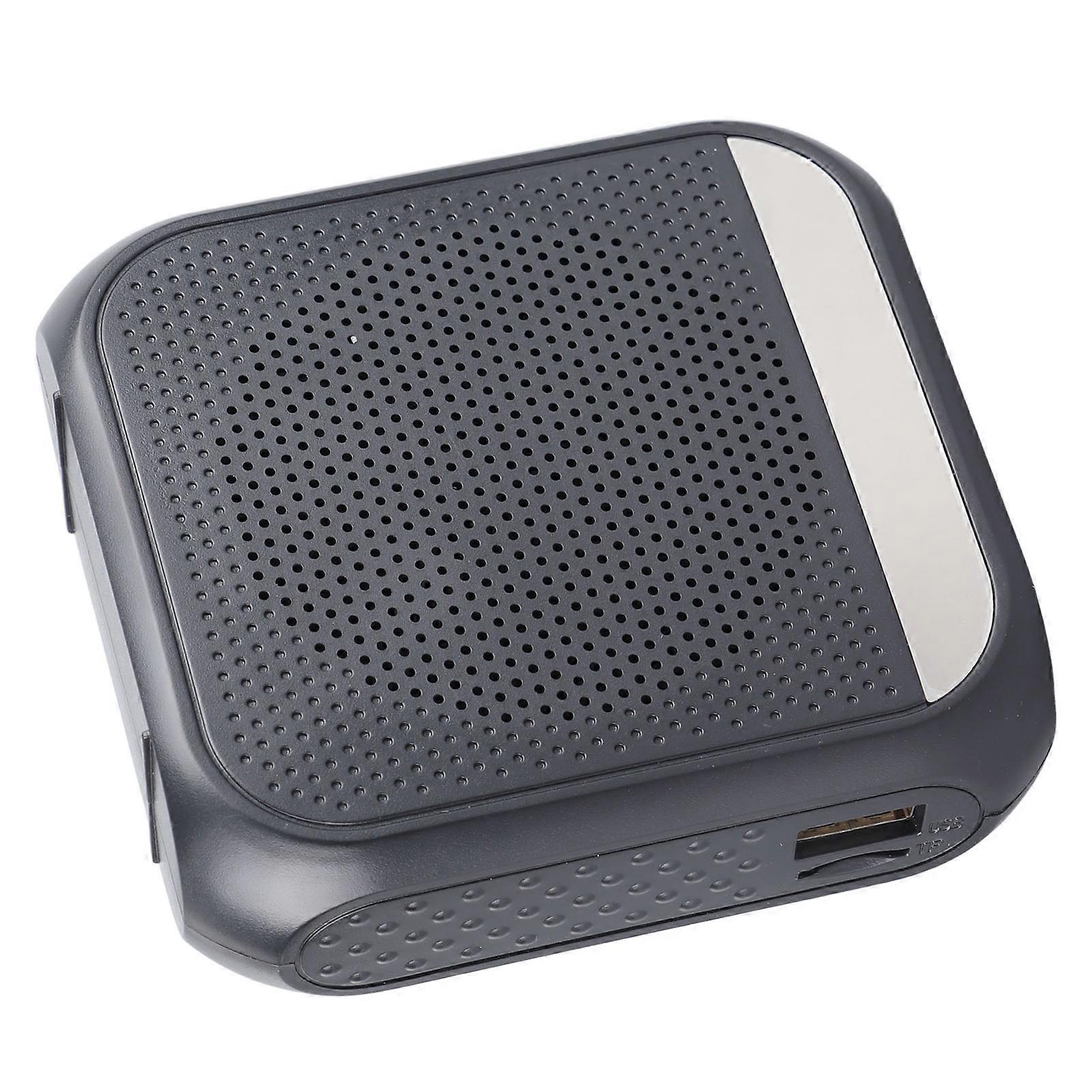 Voice Amplifier Rechargeable Screen Display Portable Waistband Amplifier with Headset Microphone for Teaching 