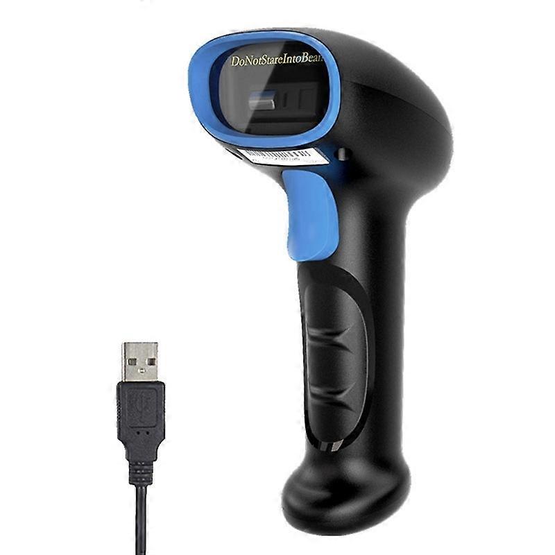 Handheld Barcode Scanning Device Wired Red Light 