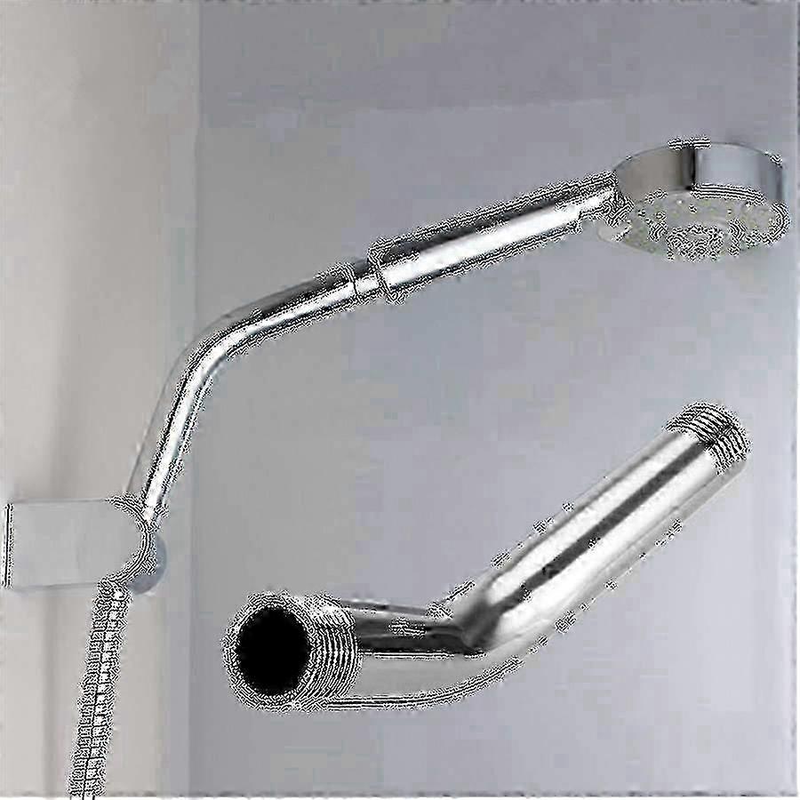 Optimized Stainless Steel Shower Head with Extension Pipe - Wall Mounted Bath Accessory for  Years