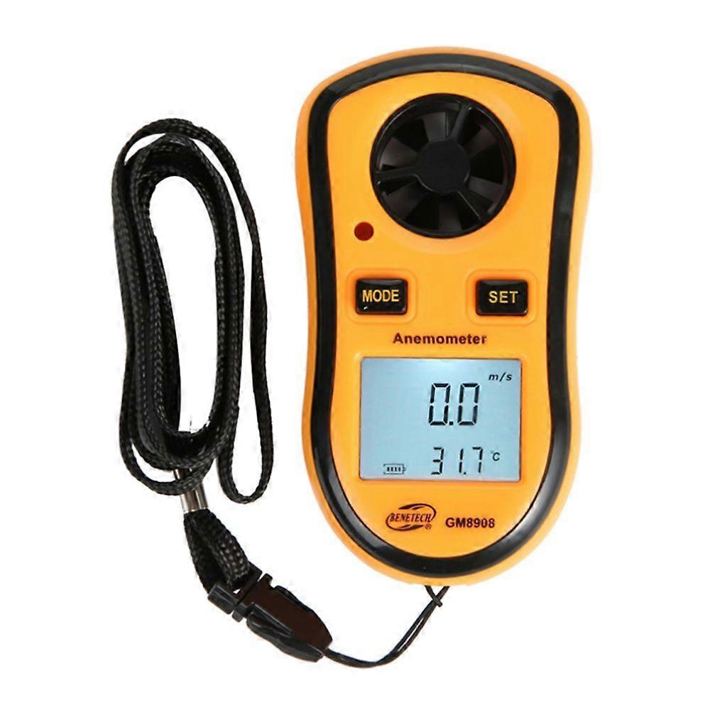 Portable digital anemometer
