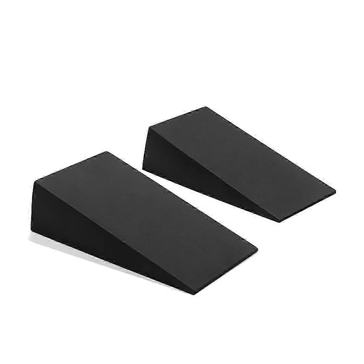 Yoga wedge blocks for back and hamstring stretch