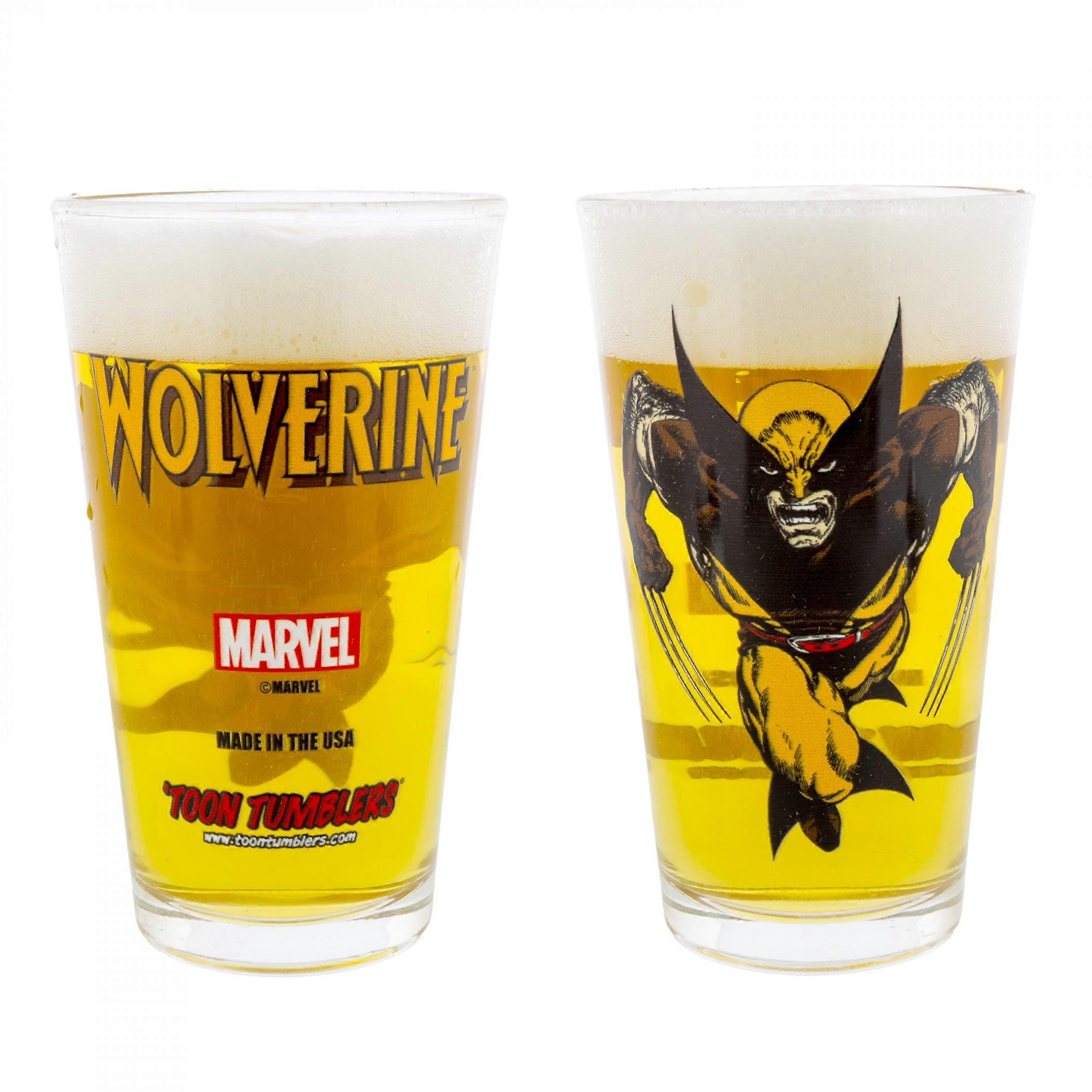 Wolverine Claws Out Pint Glass
