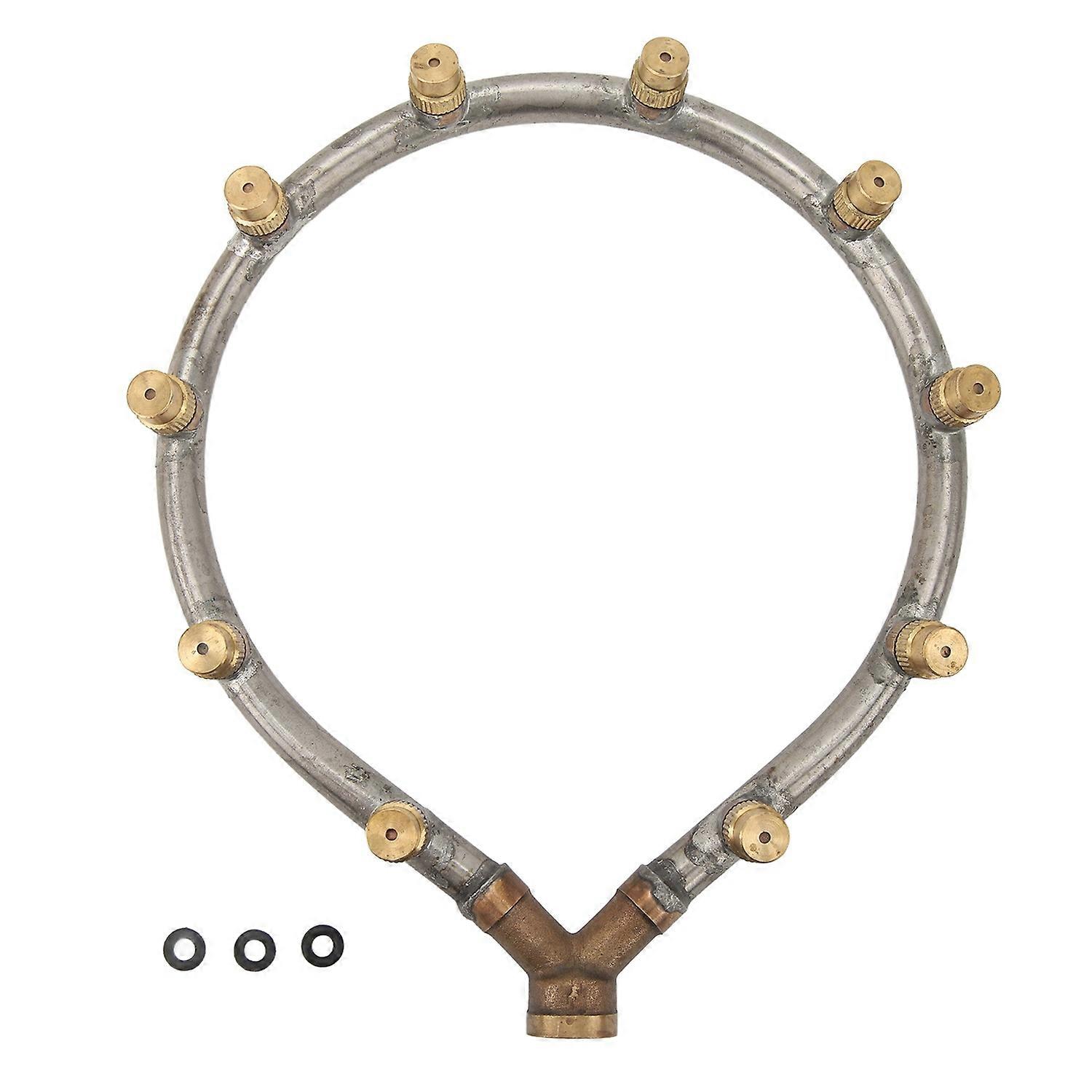 Multifunctional Annular Nozzle G3/8 Female Thread Multi Head Ring Shaped Atomizing Nozzle for Garden