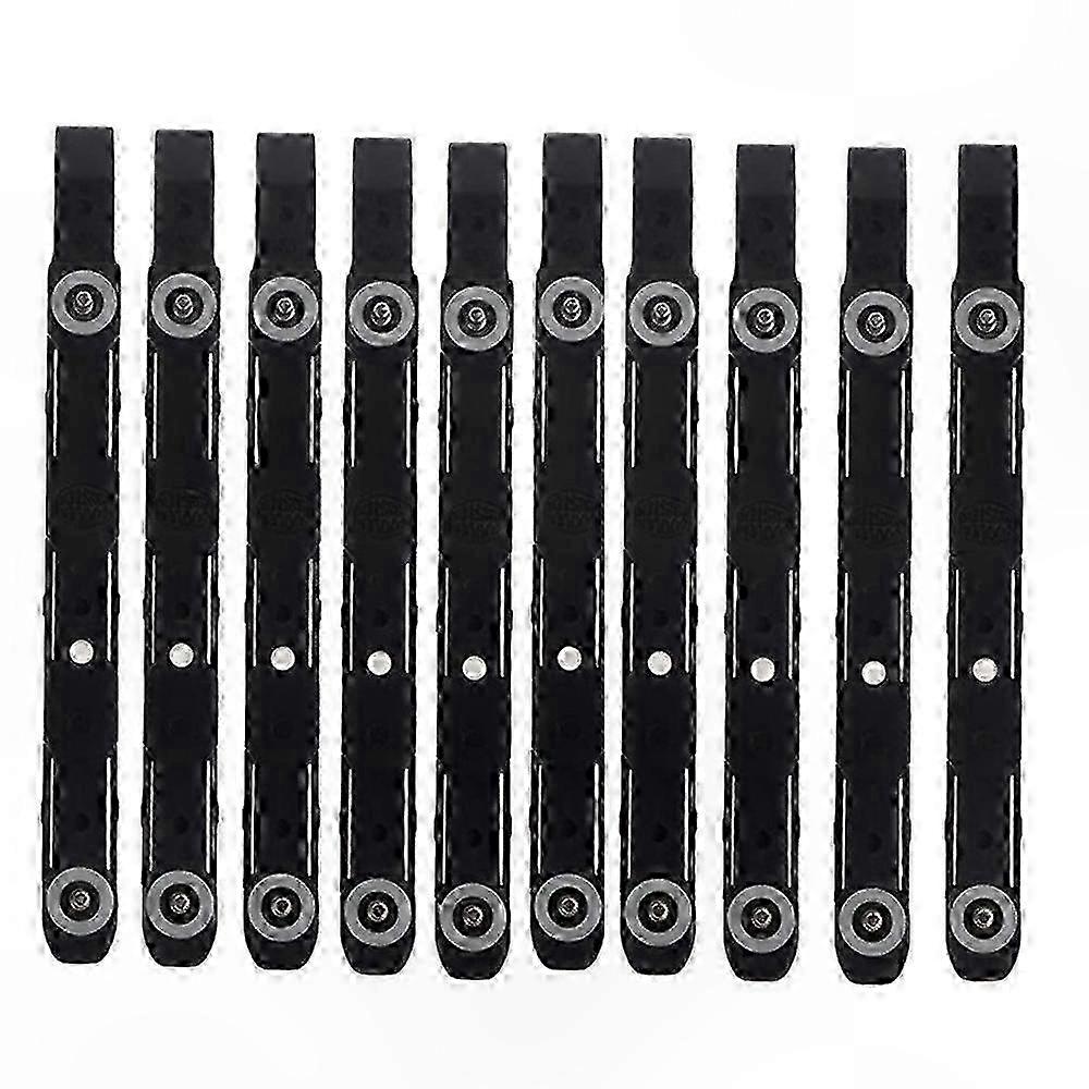 5 Pairs Chassis Hard Drive Mounting Rails for PC Case Storage Installationblack SZRH