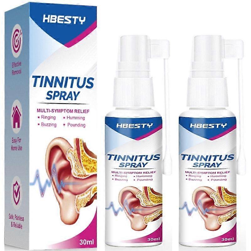 Tinnitus Spray Ear Ringing Relief Relieving Ear Drops Hearing 30ml