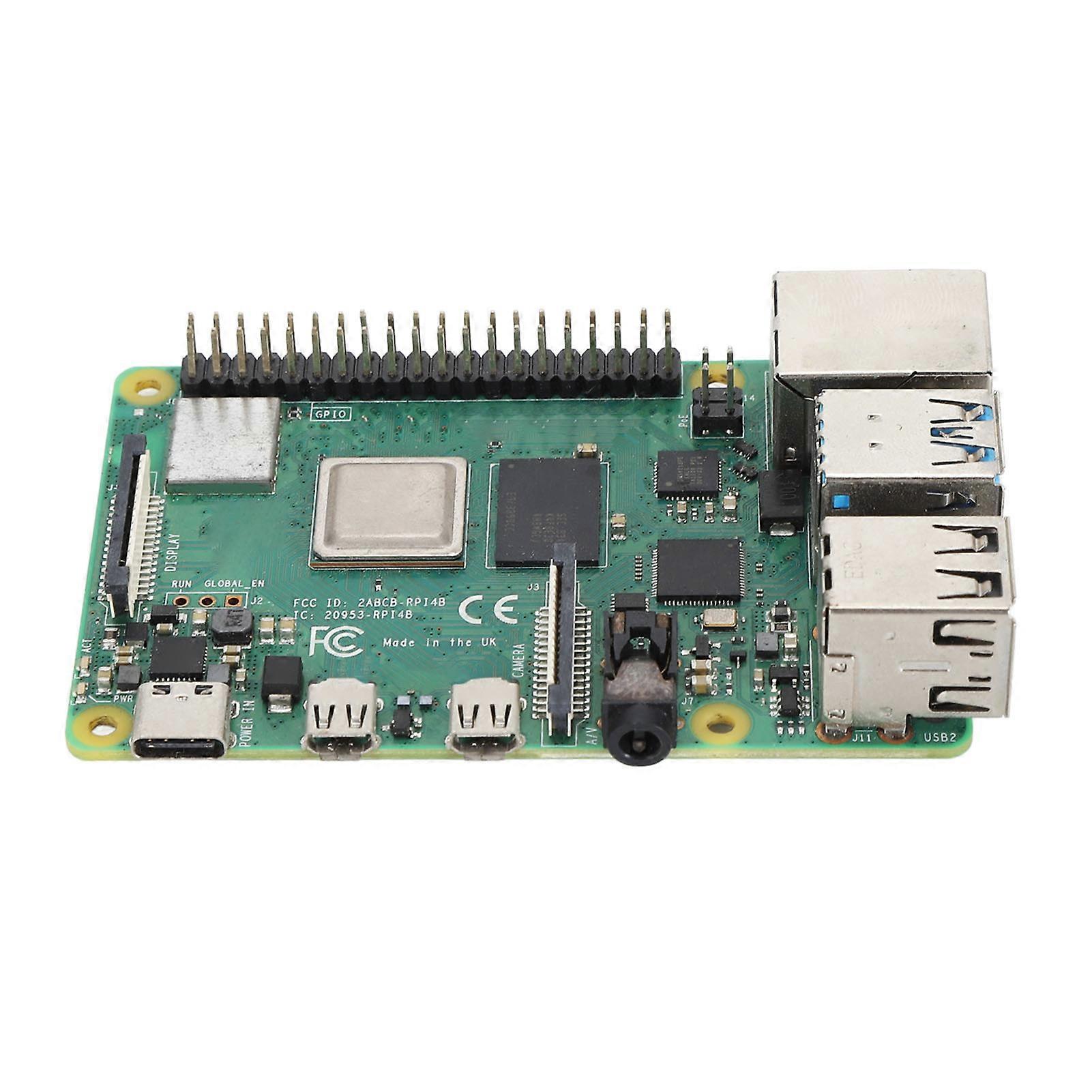 Raspberry Pi 4B Development Board 1.5GHz Quad Core 4GB 64 Bit Dual 4K Display Bluetooth 5.0