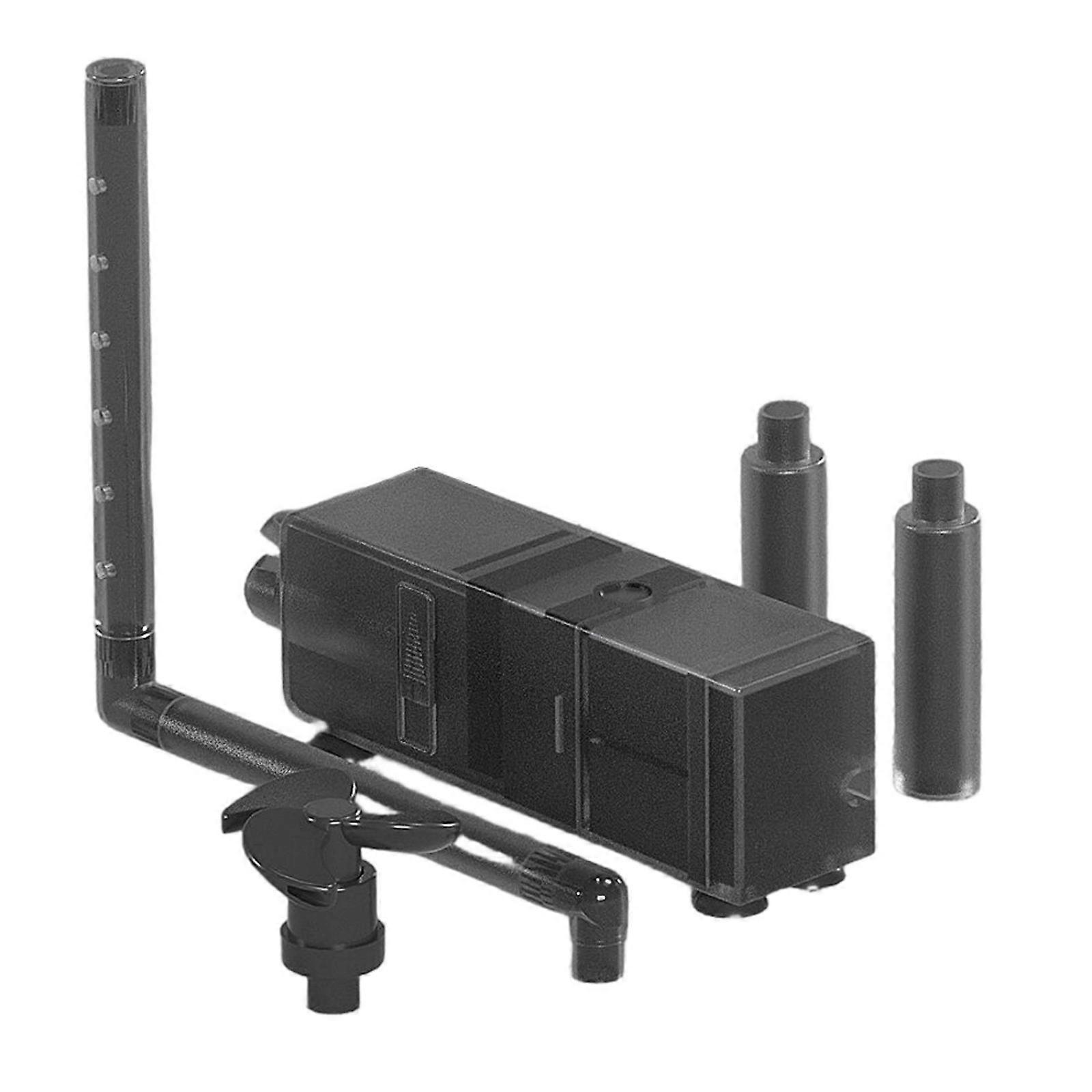 Aquariums Filter Pump Waterfall Oxygenation Powered Low Noise Reusable Sponges For Fish Tanks Turtles Habitats Multicolor