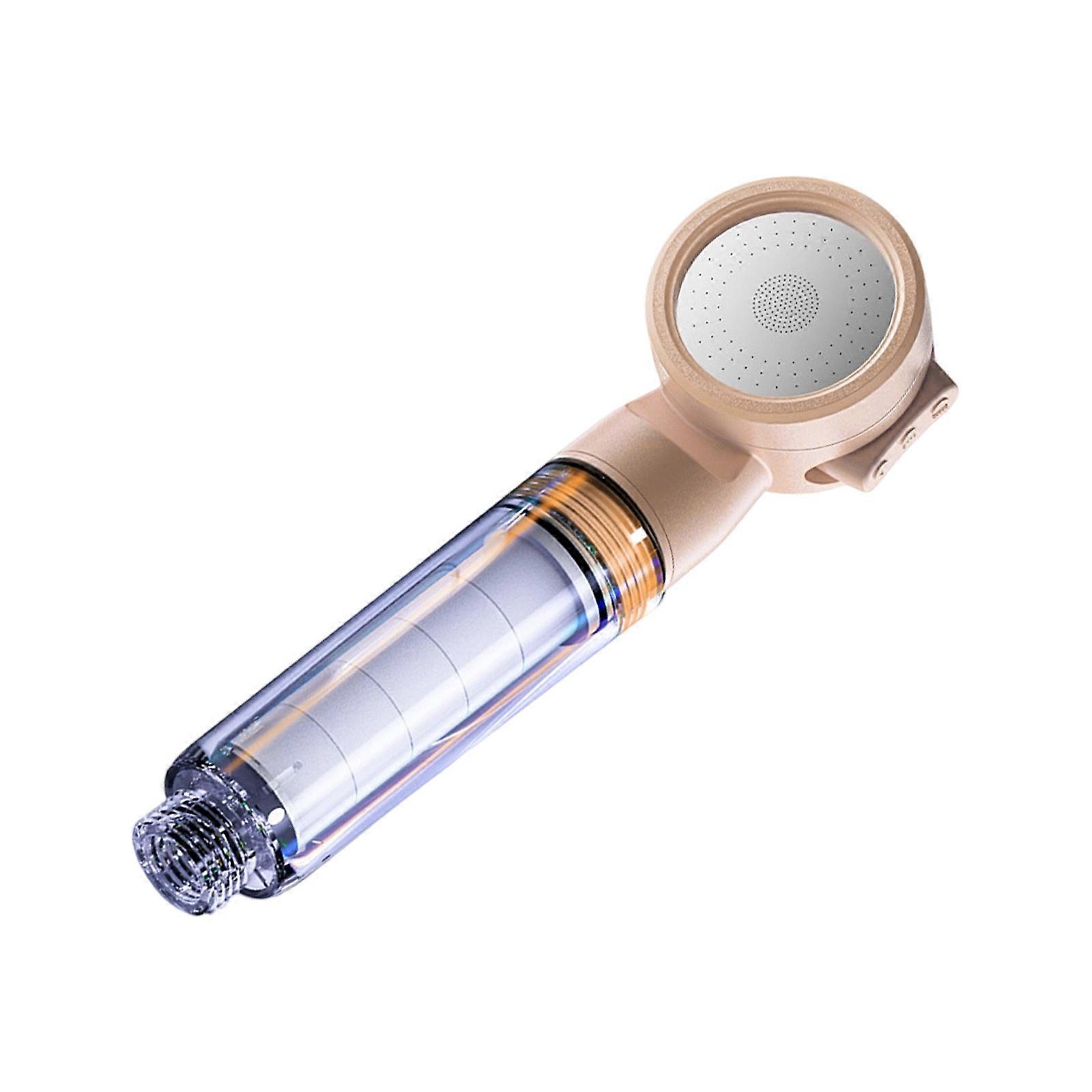 Water Saving Stress Shower Head Filter With Against Oxidation ABS Substance Multicolor