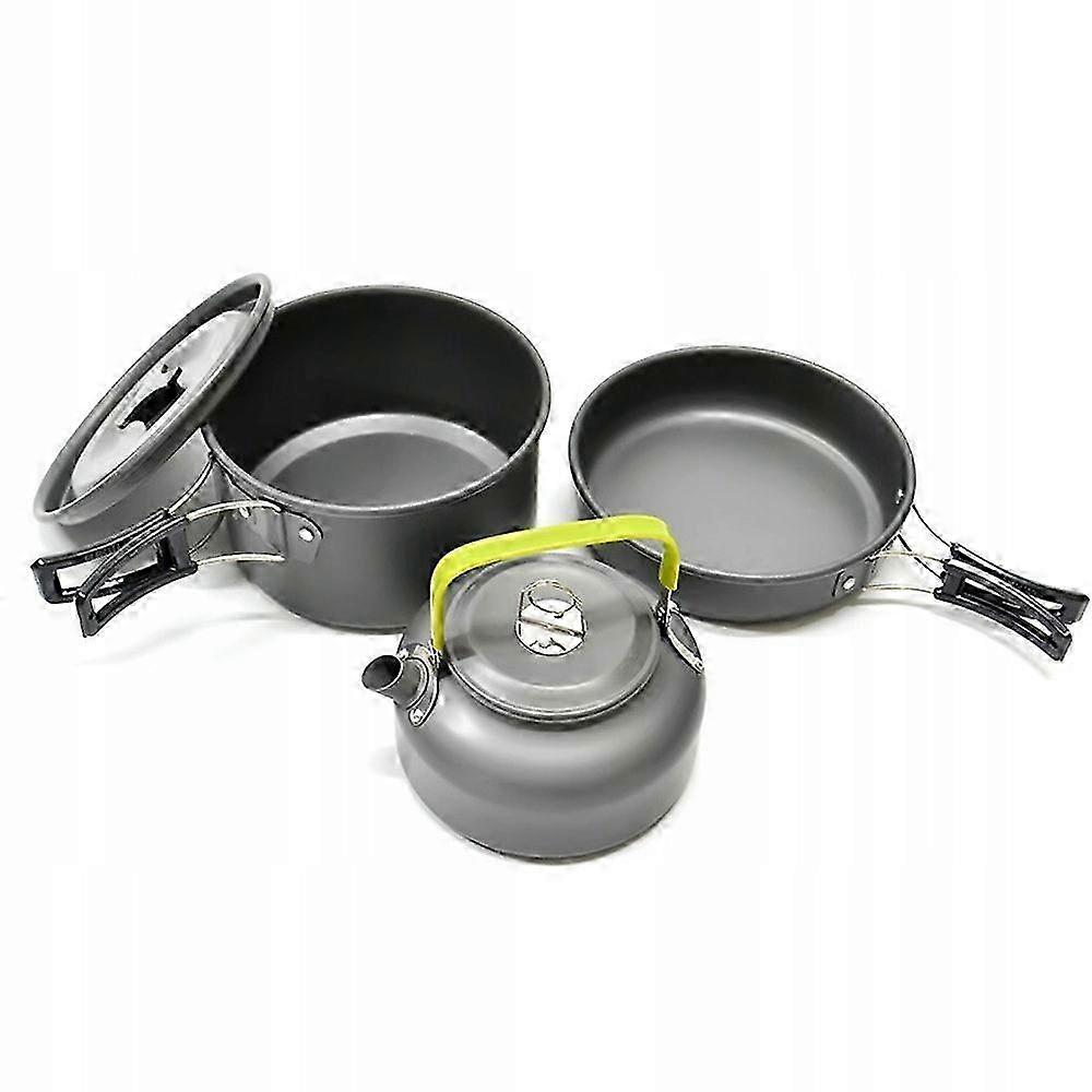 Tourist Kettle Pot Frying Pan Set