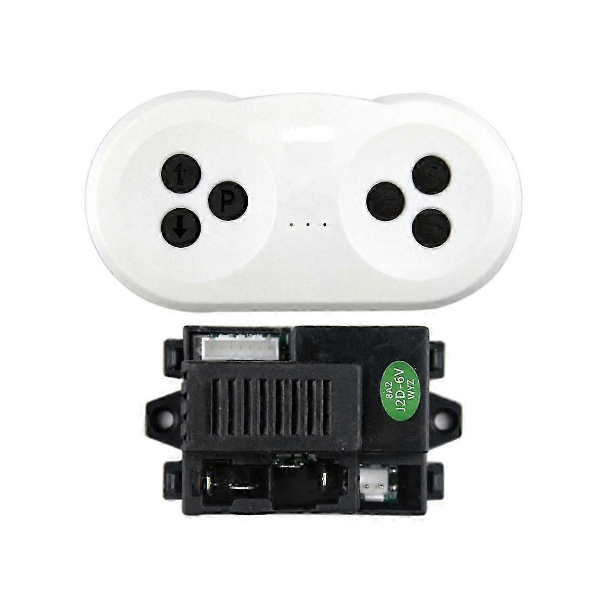 6V Receiver and Remote Controller for RC Car Replacement Parts