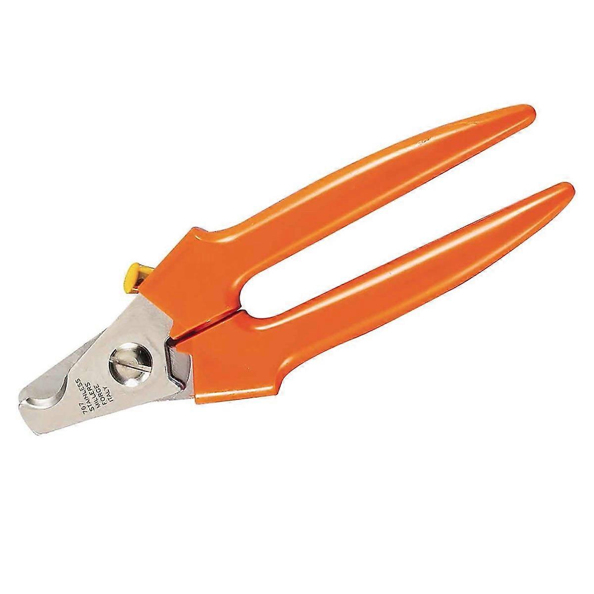 Millers Forge Large Nail Clipper w Orange H and le