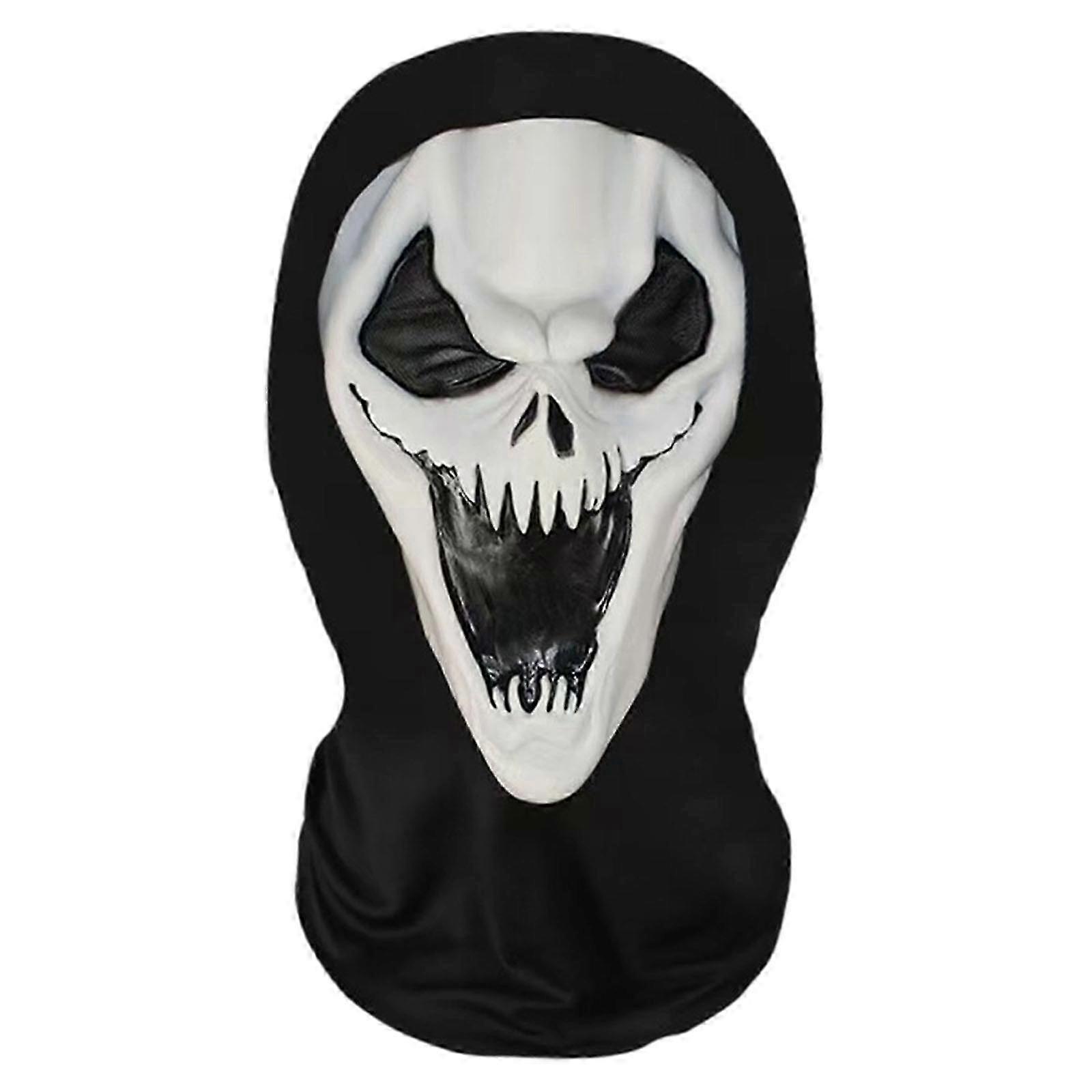 Skull clava Cover For Themed Event Comfortable Design Realistic Face Mask Terrifying Halloween Face Cover Multicolor
