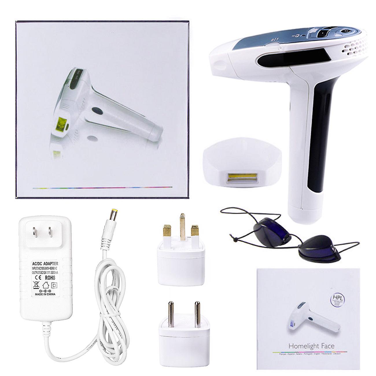 2 合 1 激光 IPL 永久脱毛机面部和身体皮肤无痛脱毛器