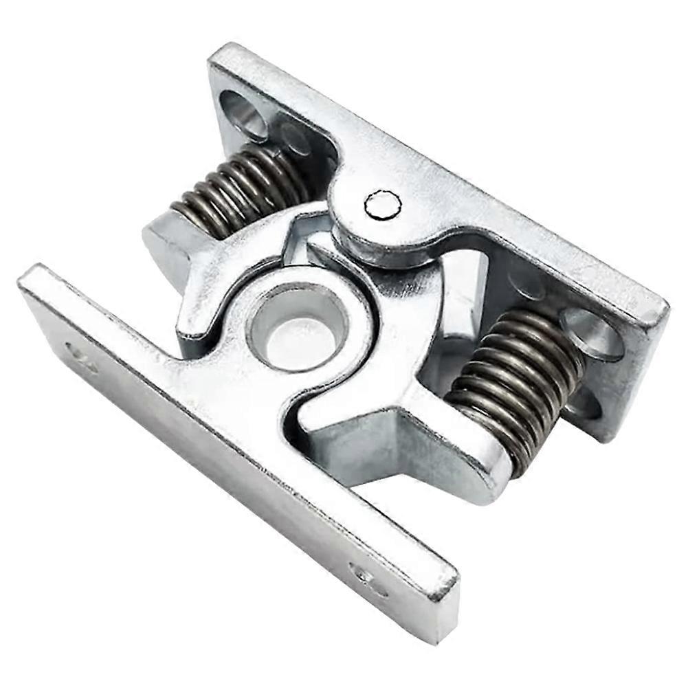 1Pcs Spring Loaded Door Easy Lock Stop Catch Release Clamp Double Roller Catch (Mp-3)