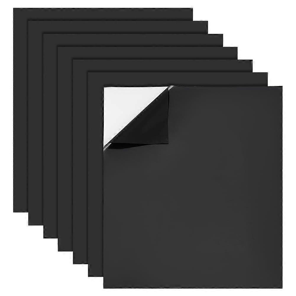 7Sheets Light Blocking Stickers 9.8 * 7.9inch Black LED Light Dimming Stickers Light Blocking Cover Filter Reduce 50% Lights for LED Light Electronics