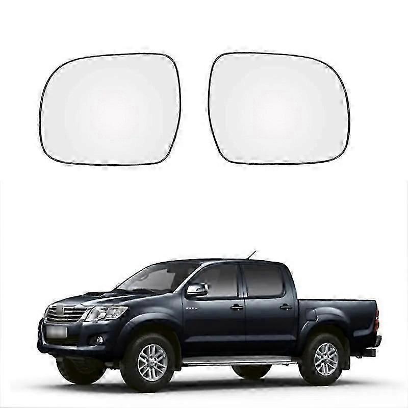 For 08-15 Toyota Hilux Reverse Lens Heated Rearview Mirror Mirror Replacement-hhy