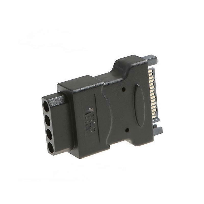 SATA to Molex Power Adapter 15Pin to 4Pin IDE Converter Cable for Quick Secure Connection