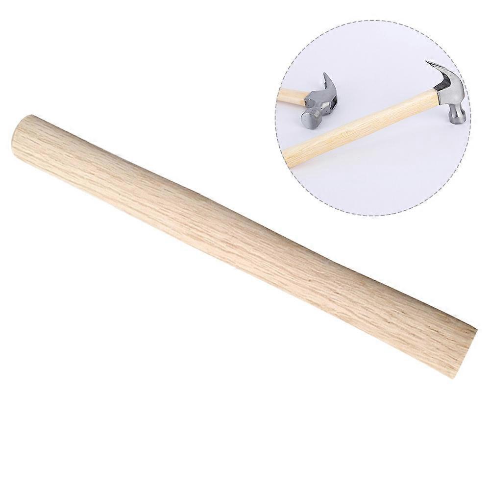 Wooden Hammer Handle Replacement Light Yellow Comfortable Grip for Extended Durability and Easy Installation 18.5 Inches