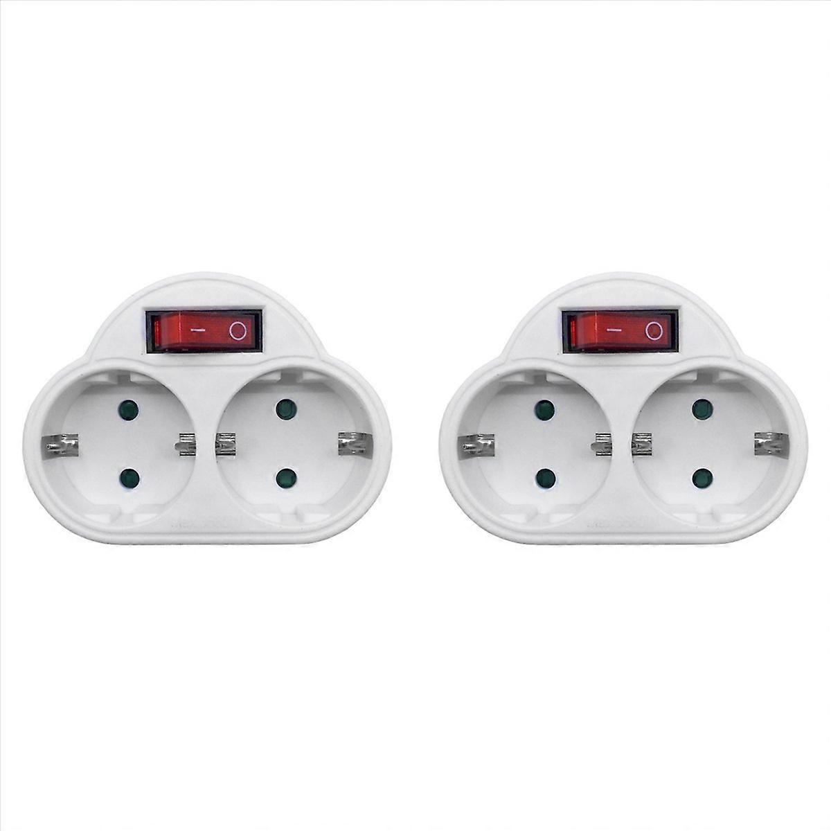 EU Standard Multiple Plug 250V 16A Double Socket EU Plug