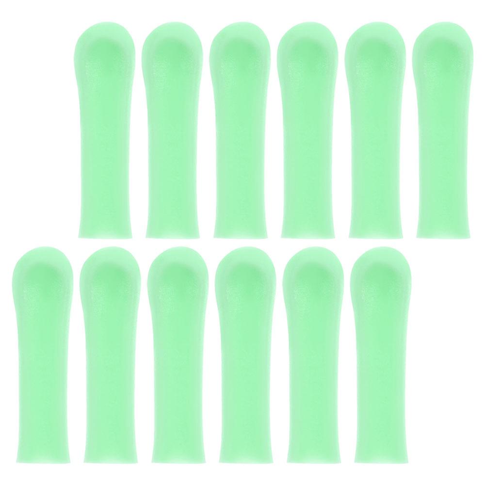 Reusable Ear Cleaner Silicone Spoon Covers for Easy Cleaning 12Pcs Set