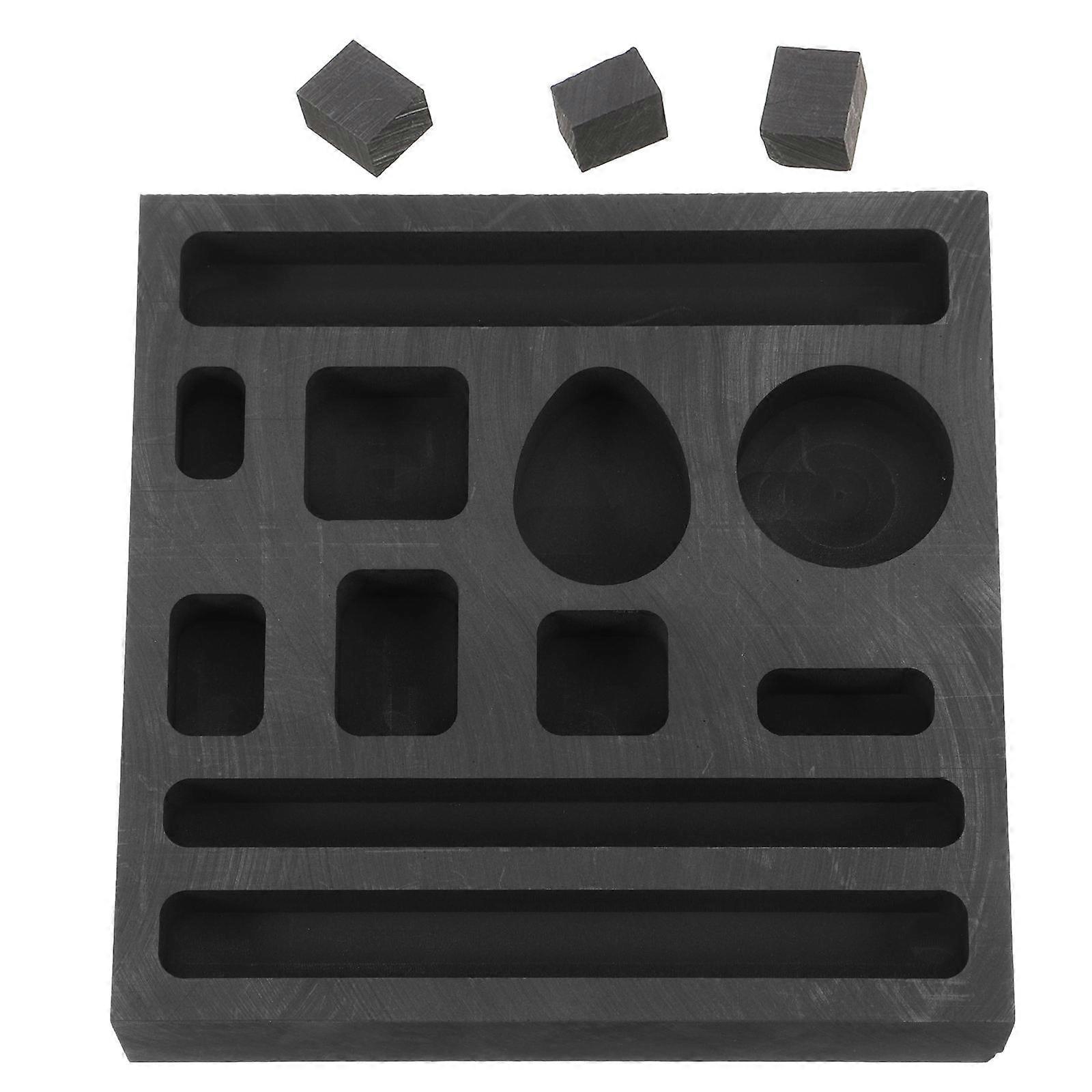 Graphite Casting Mould Graphite Ingot Molds for Casting 11 Holes Mold