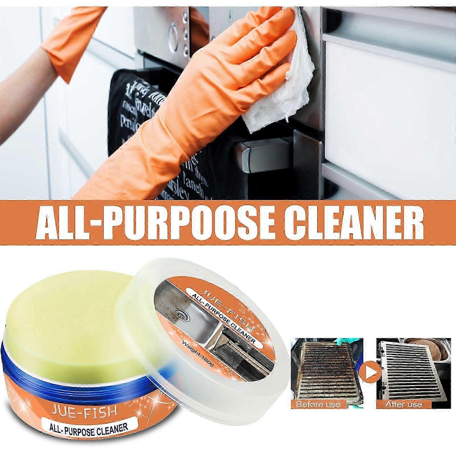 All-Purpose Kitchen Cleaner - Grease & Odor Remover, Safe Natural Formula, 160g