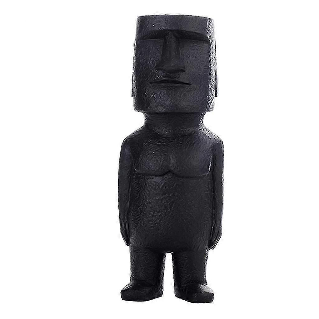 1PC Ancient Easter Island Statue Massive Megalith Accents Monolith Decoration