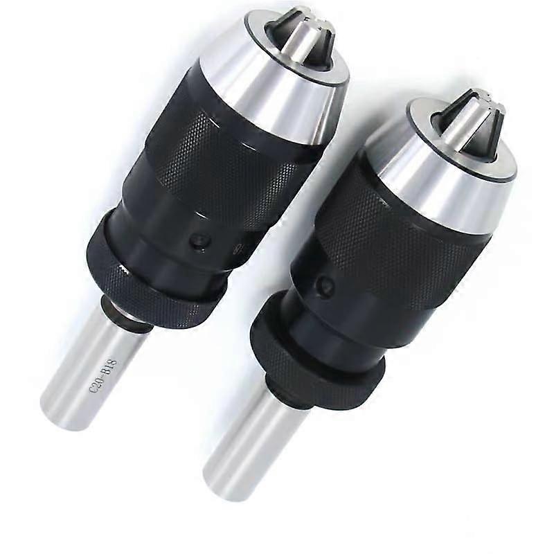 SelfTightening Drill Chuck 116mm B10B22 for MT1MT4 R8 C20 Morse Taper, 0.1mm Precision