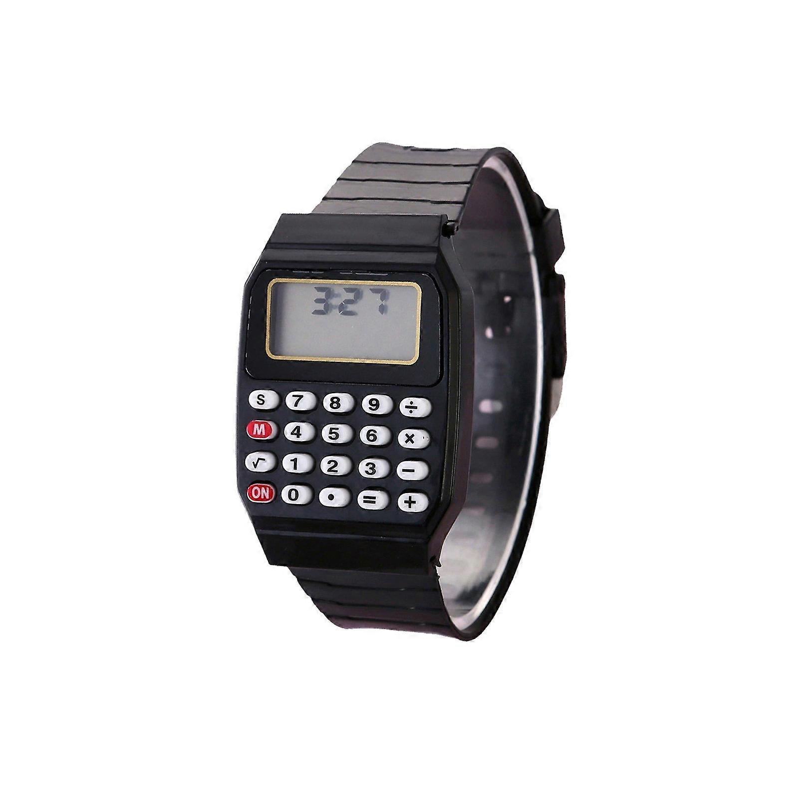 Mod��le de montre calculatrice compacte calculatrice Portable de taille compacte pour les ��coliers fournitures professionnelles