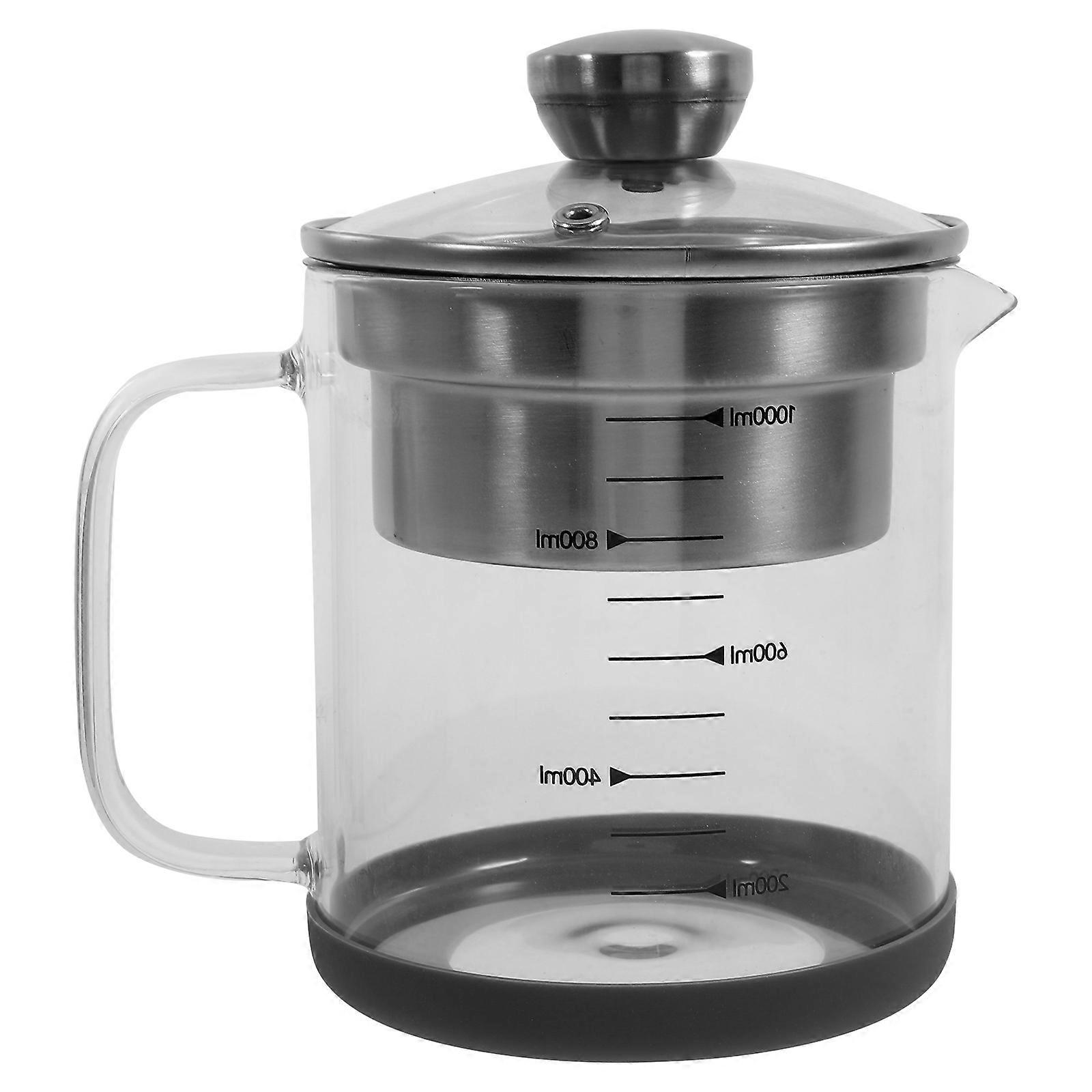 Kitchen Tea Container with Strainer for Juice Filtration 1L