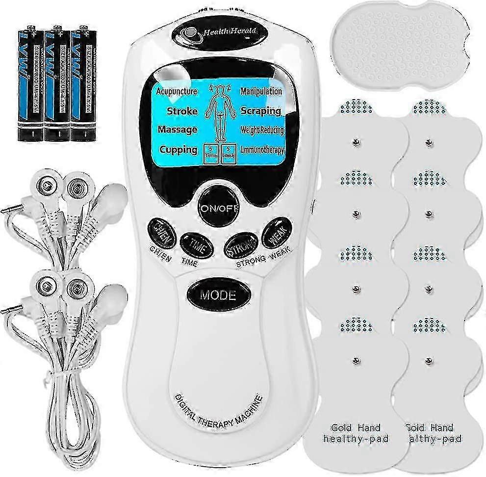 25-26 Portable Digital Electrical Stimulator, 8 Modes Electric Massager