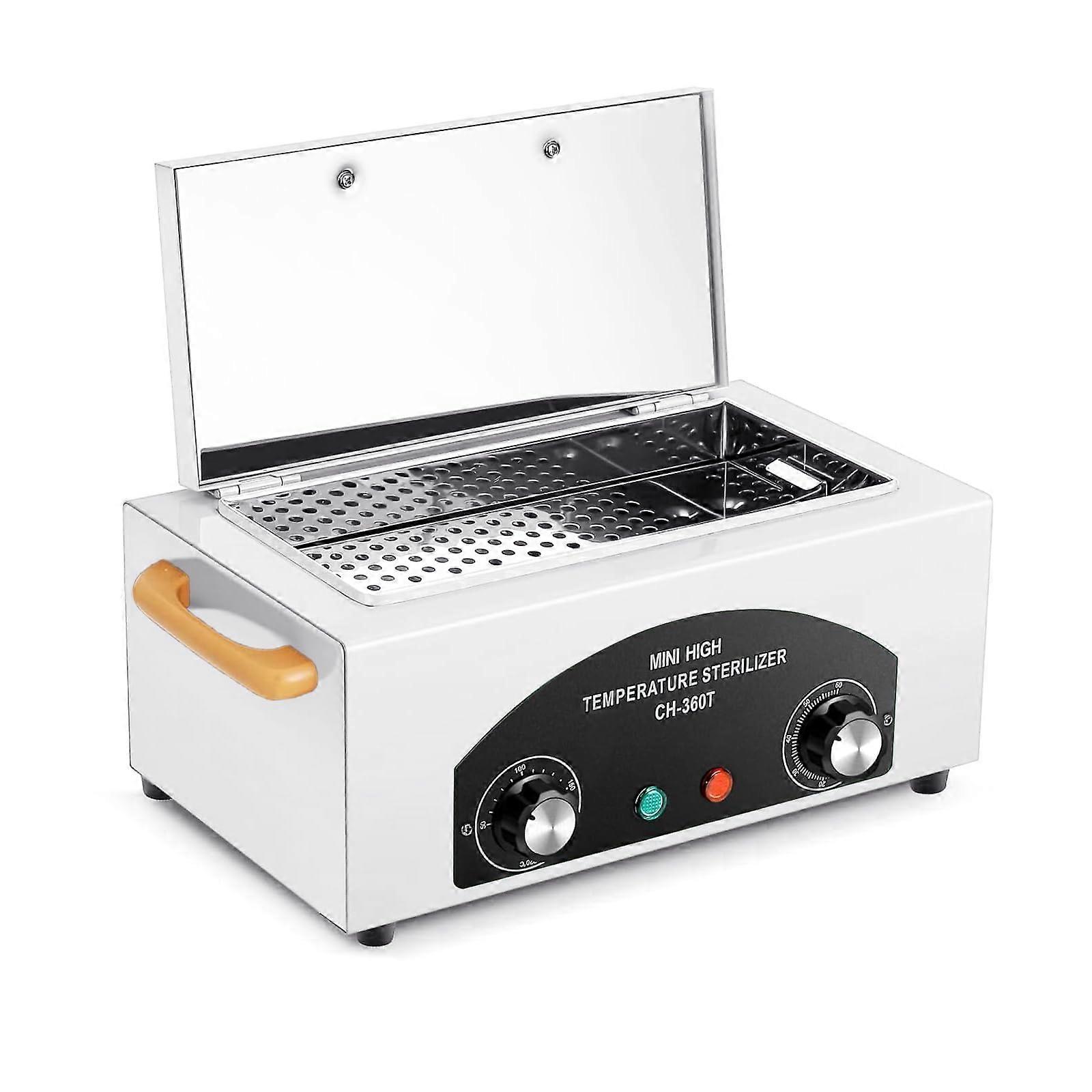 Nail Tool Sterilizer with Automatic Lift Tray,  Temperature Manicure Sterilization Box for Salon