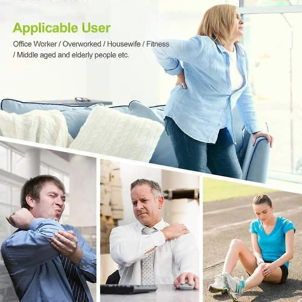 10/20 PCS Self Adhesive Replacement Patch EMS Muscle Stimulator Patch Non-woven Fabric Reusable Gel Electrode Patch Accessories