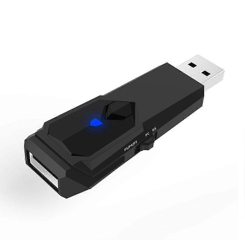 Wireless USB Converter for PS5 PS4 PS3 Switch OLED Bluetooth Gamepad Game Controller Adapter Wired Controller Adapter