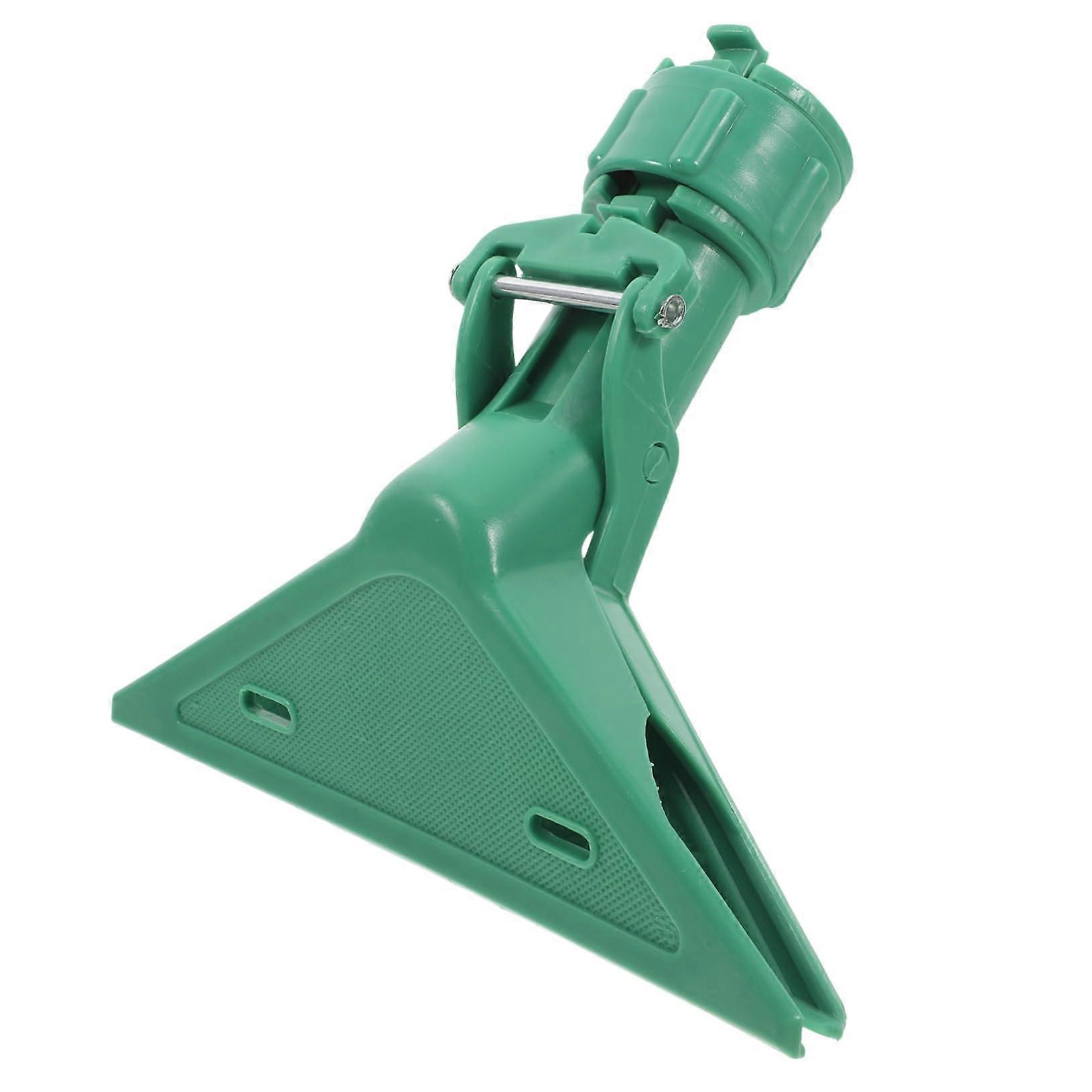 Heavy Duty Mop Handle Clamp with Extendable Rod for Mop Head Replacement and  Area Cleaning