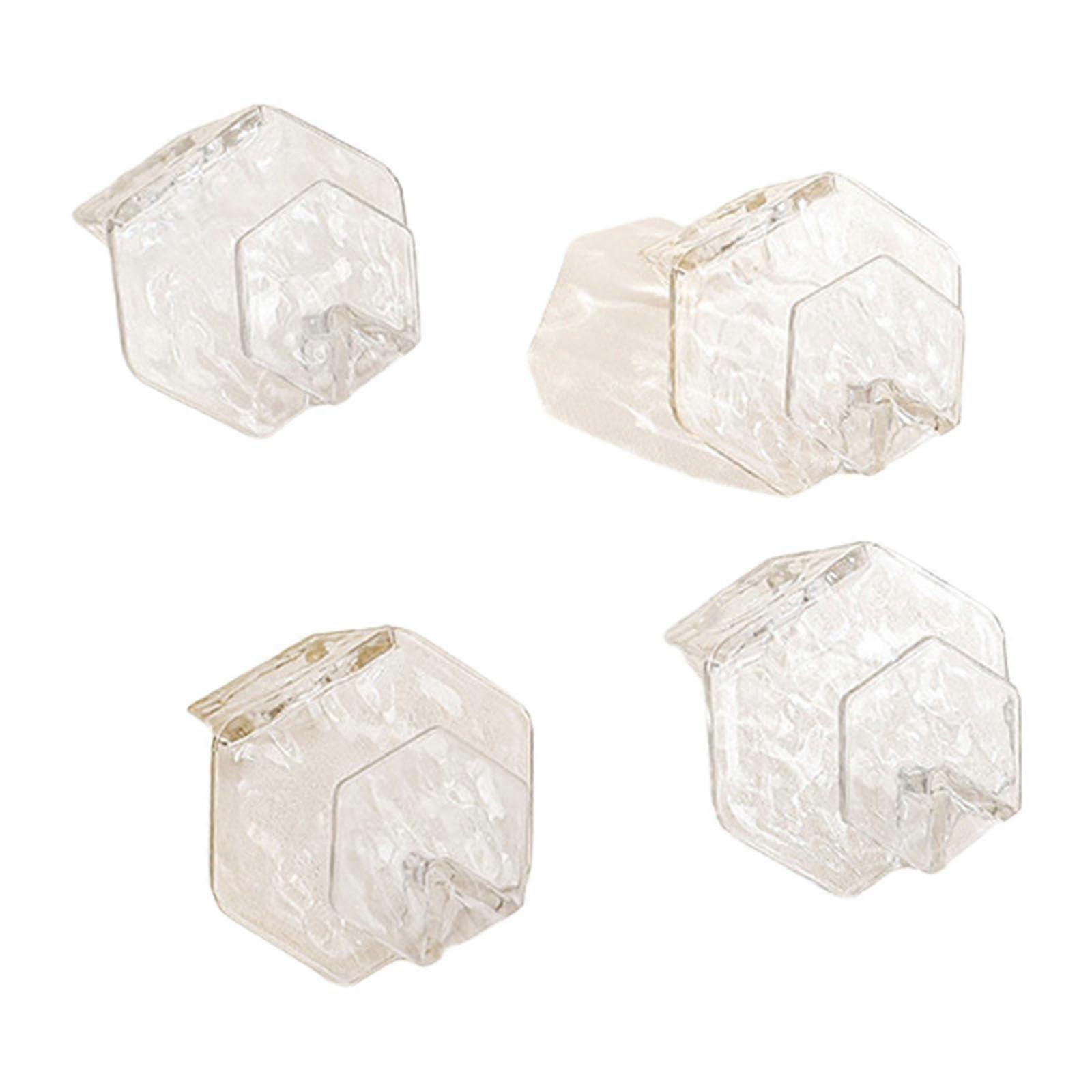 Closet Space Saver Hanger Connector Hooks, Clear Space Saving Vertical Clothes Organizer