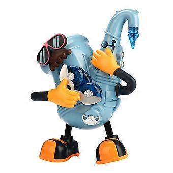 Legetøj Elektrisk Dansende Robot, Legetøj Musik Lys Gyngende Saxofon Guitar Dans