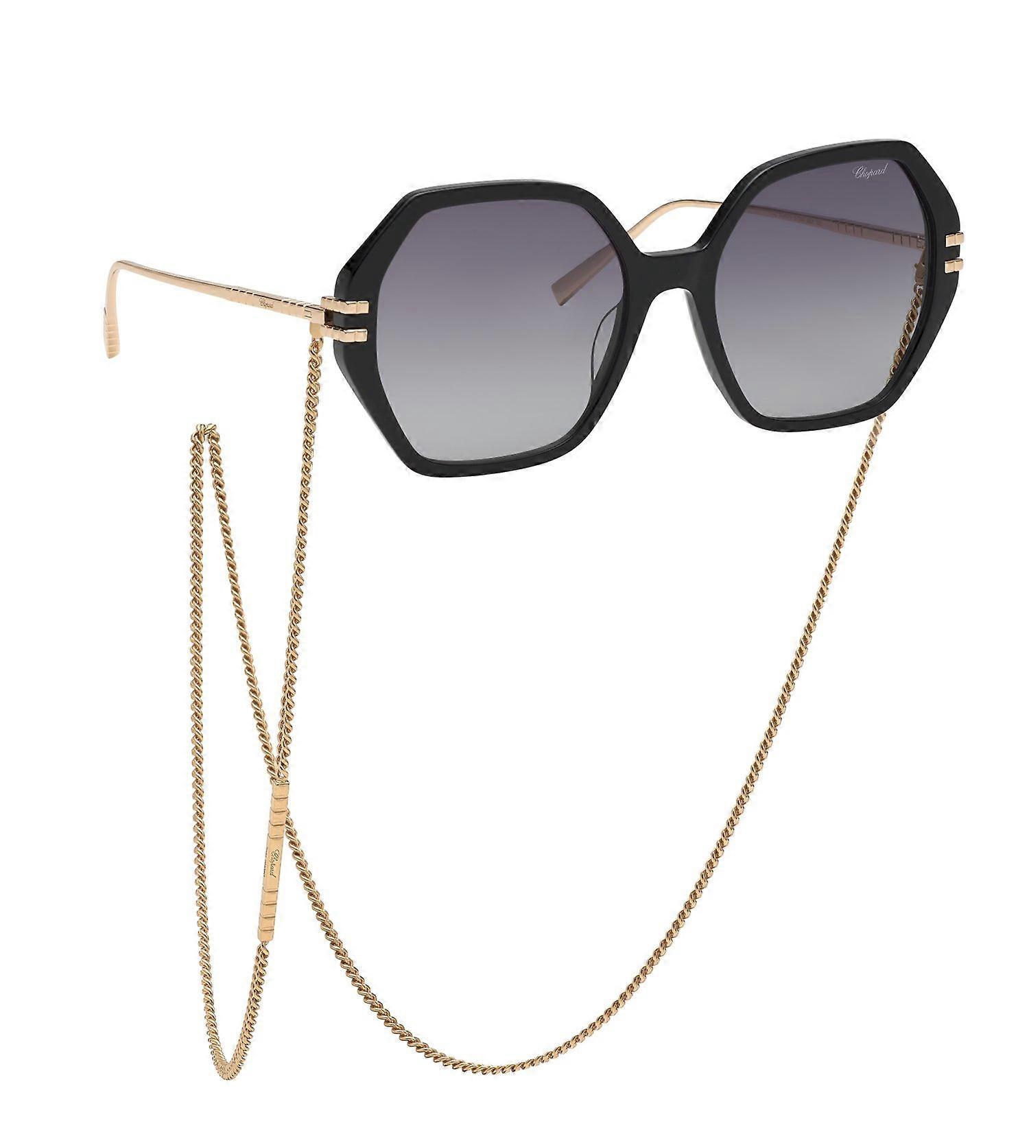 Solbriller Chopard IKCH370 0BLK Sort SUPER SORT 57/19/135 KVINDE