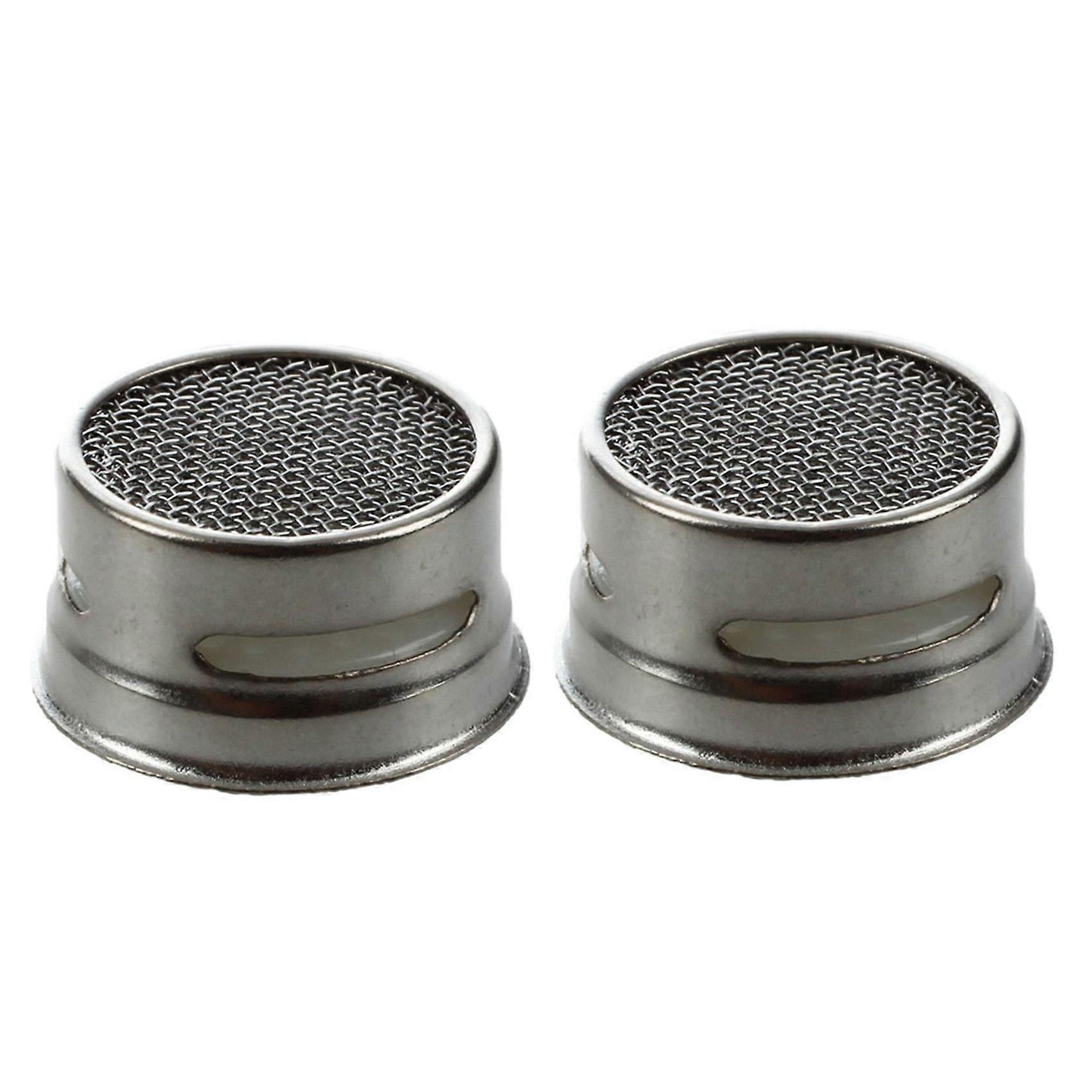 2X Kitchen/Bathroom Faucet Sprayer Strainer Tap Filter---White and Silver