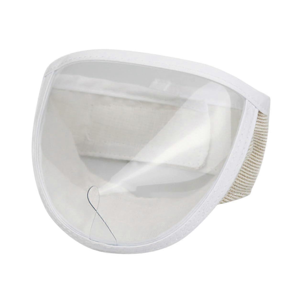 Transparent Cat Muzzle S Breathable Grooming Mask for Kitten Nail Cutting Bathing and Brushing