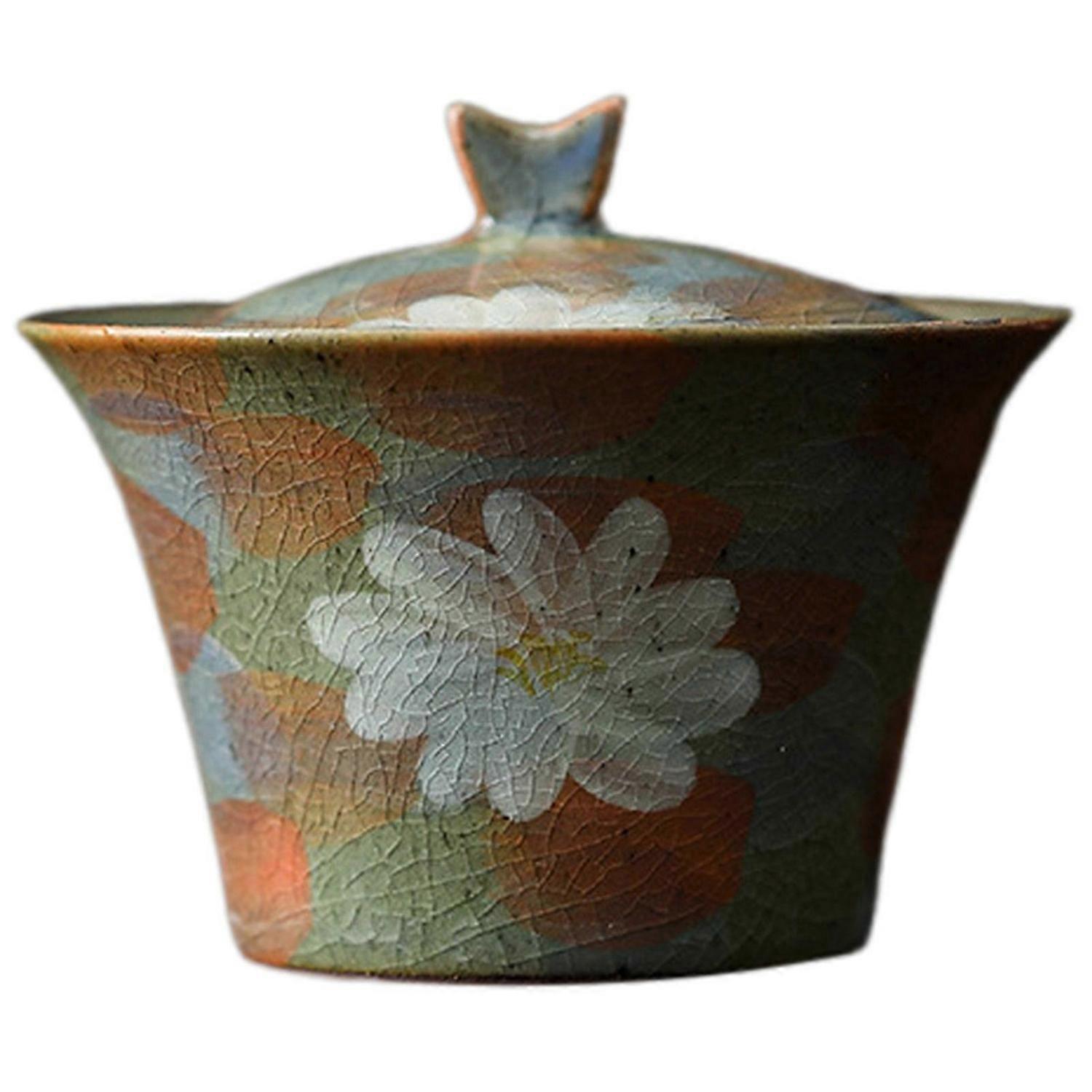 Ceramic Tea Set Vintage Hand-made Teacups for Tea Lovers