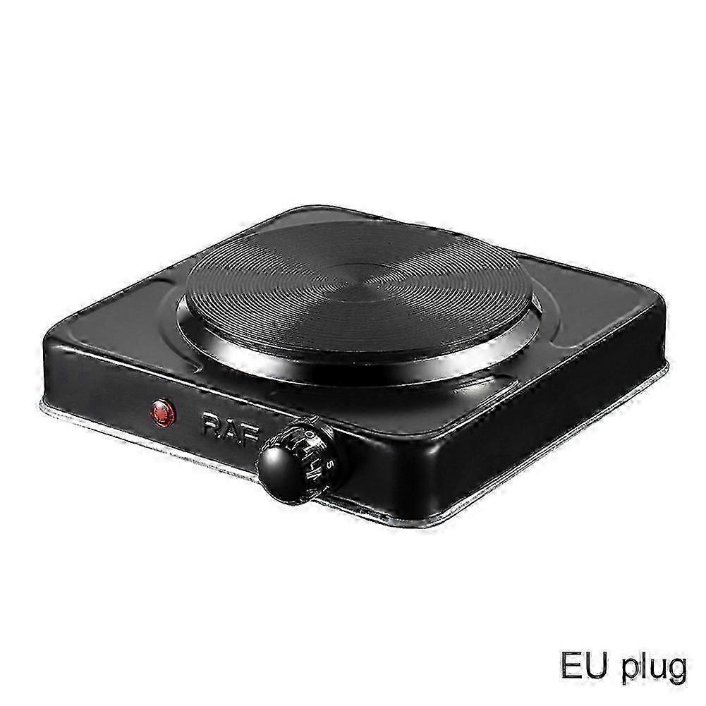 Multi Function Electric Mini Cooktop Safe Efficient Heating Office Breakroom Convenience  EU plug - Black