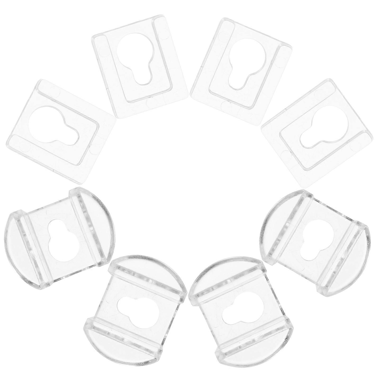 Picture Hangers Acrylic Interlocking Hooks for Hanging 8Pcs Home Use