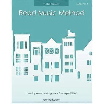 Lees muziekmethode voor volwassen beginners: grote letters