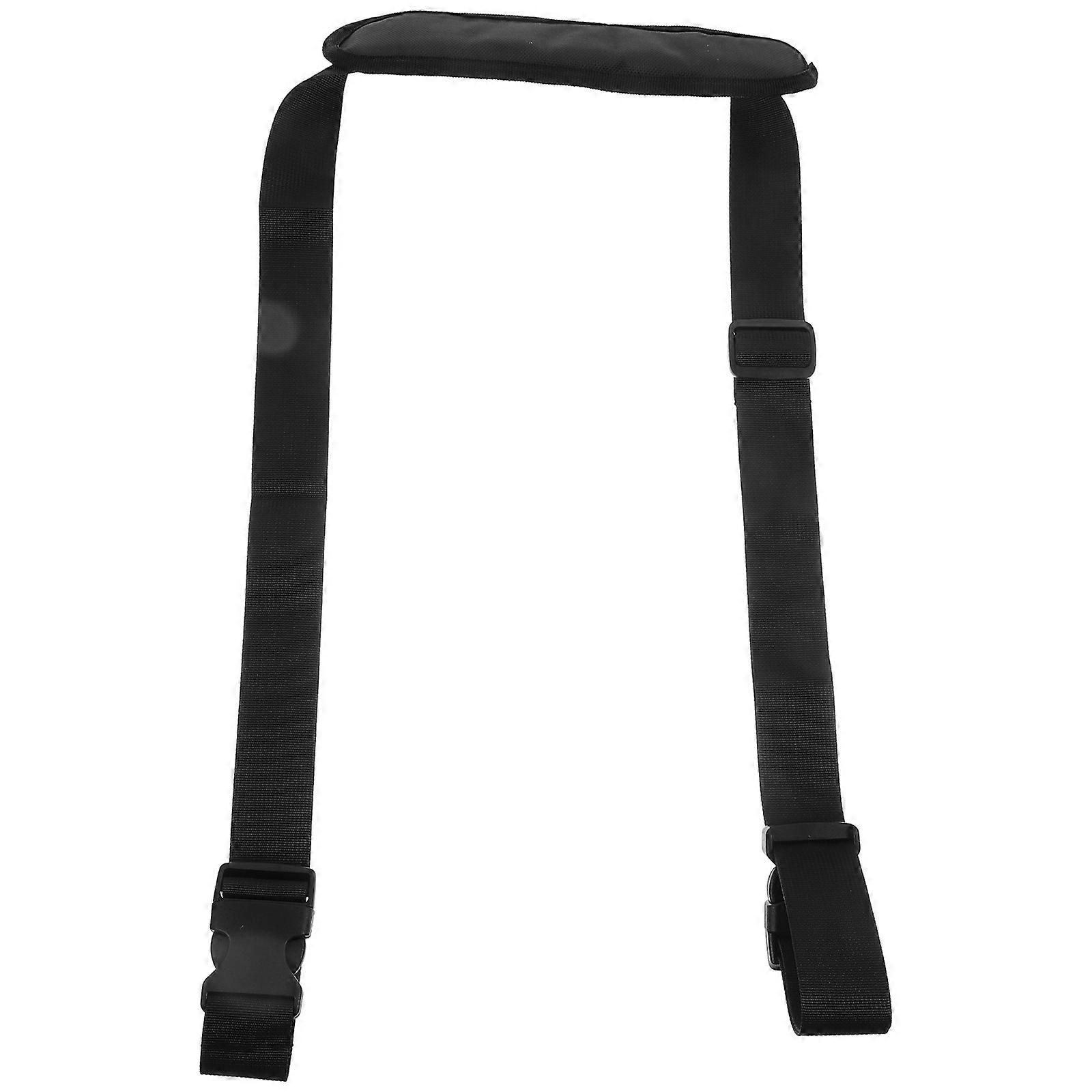 Black Multi-Function Scooter Strap Polyester Carrying Strap Adjustable 5Pcs