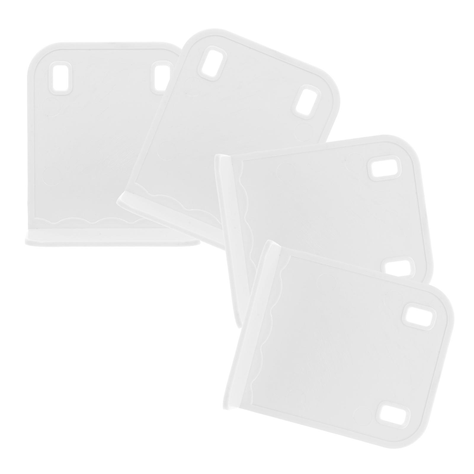 White Playpen Stabilizer Clips for Baby Safety Support 4 Pieces