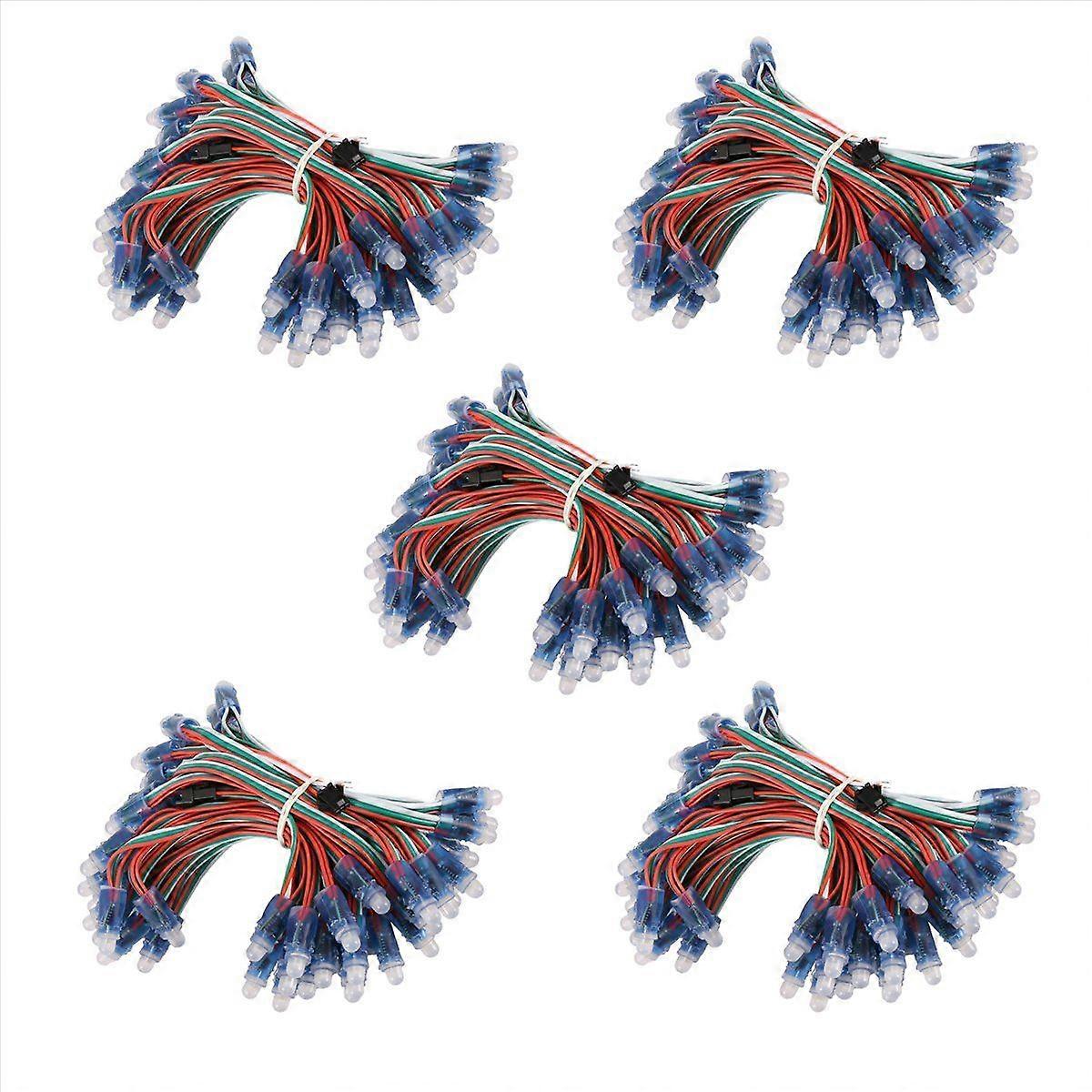 500Pcs 12mm WS2811 Full Color LED Pixel Light Module DC5V Waterproof