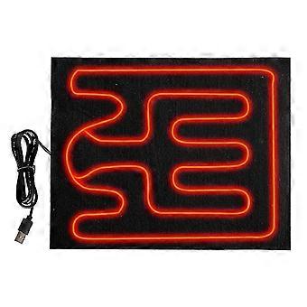 Almohadilla térmica USB para mascotas, impermeable y plegable, para reptiles en invierno.