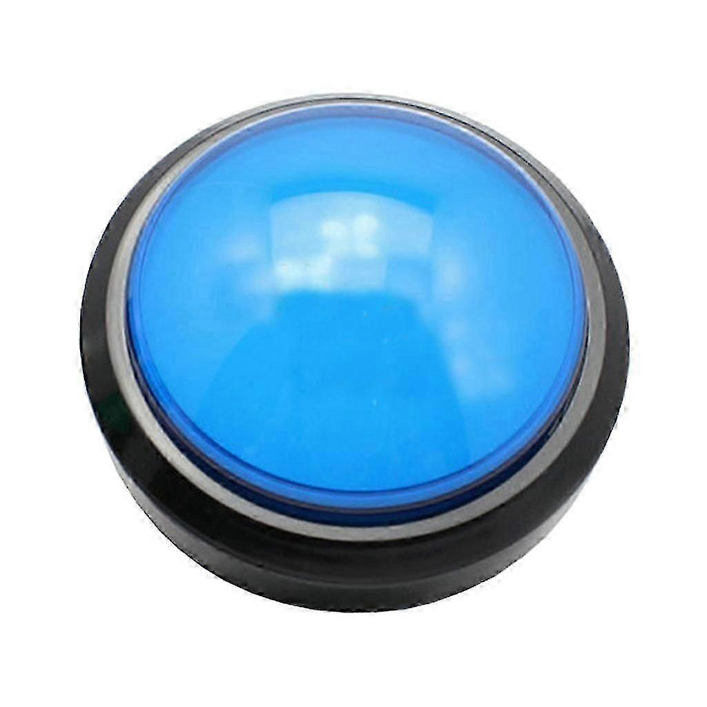 100mm Big Round Push Button Led Illuminated With Microswitch For Diy Arcade